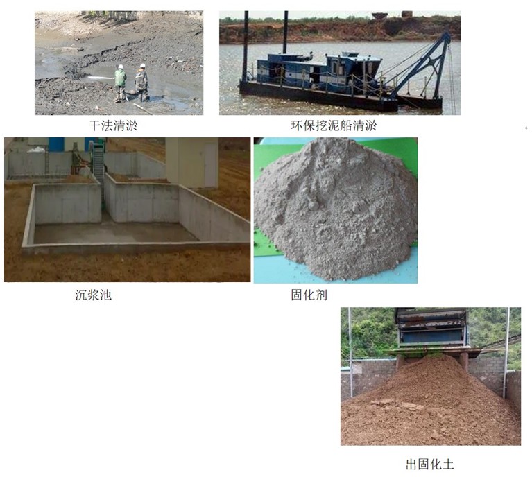 河道清淤、淤泥固化施工